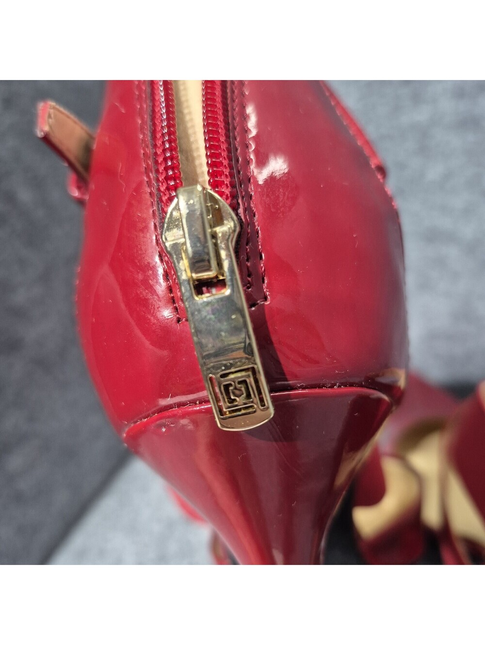 Liz Claiborne Keegan Stiletto Heels Size 9M Red  Pumps - Picture 10 of 15